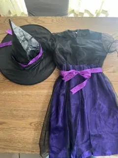 魔女　コスプレ・ハロウィン・パーティ仮装　130cm