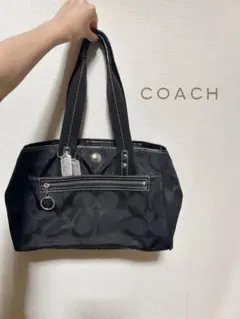 COACH ブラック トートバッグ