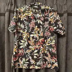 MAJUN マジュン　かりゆしウェア　カンムリワシ　XL アロハ　ノーアイロン