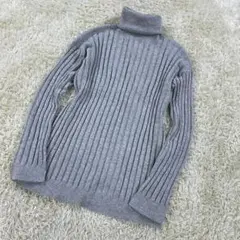 MADISON BLUE マディソンブルー ニット タートル グレー ハイネック