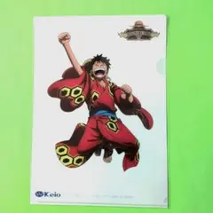 ワンピース　ONEPIECE　ルフィ　クリアファイル