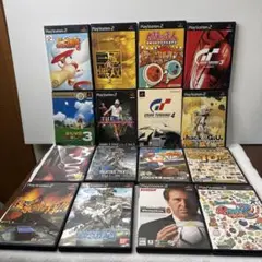 PS2ソフトまとめ売り！16本セット