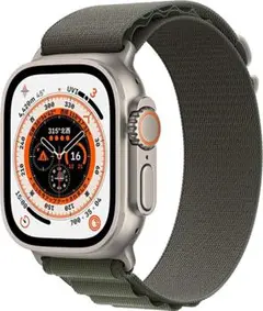 Apple Watch Ultra CellularグリーンアルパインループM