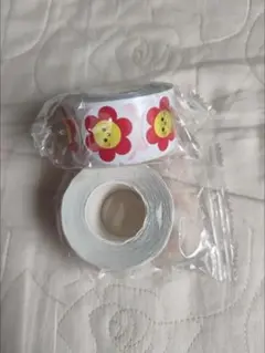 花と笑顔のマスキングテープ