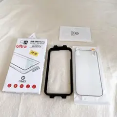⭐️iPhone14Pro 全面保護強化フィルム ガイド枠付き 1枚