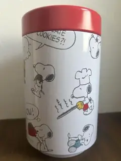 スヌーピー クッキー缶 貯金箱