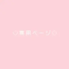 専用ページ コテキャ詳細