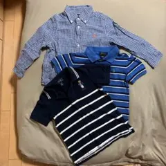 Polo Ralph Lauren 3着　ポロシャツとシャツ3T100cm