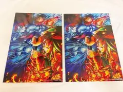 鬼滅の刃 映画 第３弾入場特典 キービジュアルイラストボード2枚