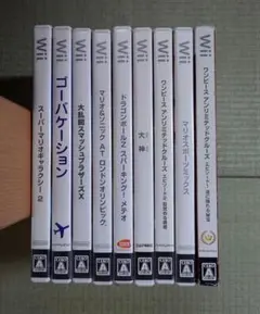 Wii ソフト　9本まとめ売り　大乱闘スマッシュブラザーズX等