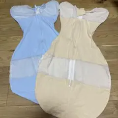 スワドル　夏用　双子　洗い替え　Lサイズ　２枚セット