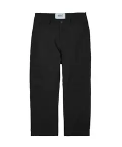 HombreNino ブラック ナイロンアクティブパンツ
