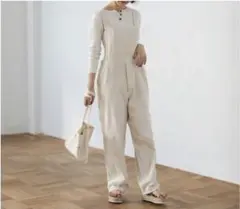 TODAYFUL　Washed Twill Salopet「2色組」
