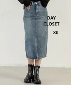 DAY CLOSET デニムスカート スリット入り