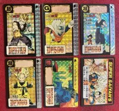 ☆ドラゴンボールカードダス 本弾16弾 キラコンプリート６枚セット☆