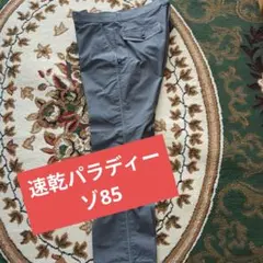 パラディーゾグレー ストライプ パンツ ポケット付き