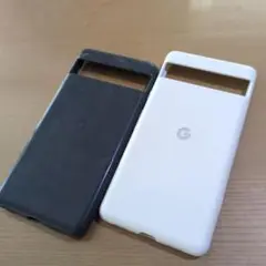 Google Pixel ケース 黒 白 セット