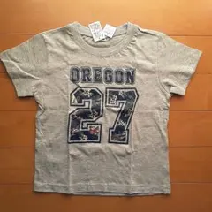 新品 半袖Tシャツ 120 グレー モリリン オレゴン