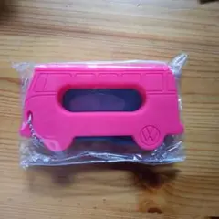 Volkswagen バス型シリコンエコバッグ ピンク
