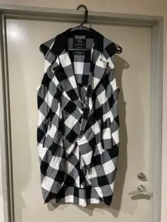 Y's Yohji Yamamoto チェック柄 ベスト ワイズ　y's