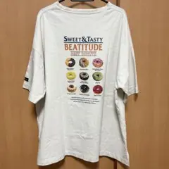 ドーナツメニューBIG Tシャツ プリントTシャツ UNISEX
