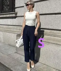 jenneパンツ 美脚テーパードパンツ