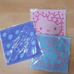 【新品】サンリオ　ハンドタオルセット3枚