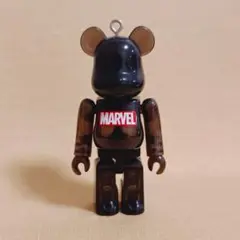 ハッピーくじ　ベアブリック　マーベル 【マーベル　クリアブラック】