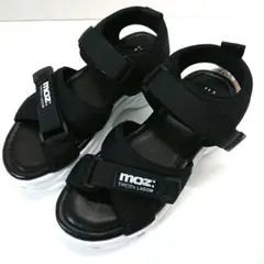 モズ　MOZ sweden 厚底スポーツサンダル（ブラック） Sサイズ 未使用