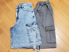 【匿名配送】ハーフパンツ 2点セット