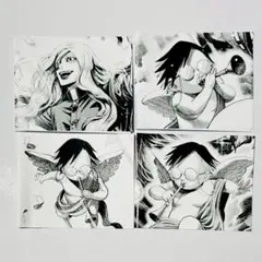 天堂弓彦&村雨礼二　フラッグ4種セット　キャラウムカフェ　ジャンケットバンク