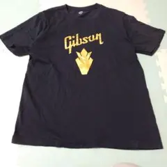 ✨ UNIQLO UT✨　Gibson　Tシャツ　ゴールドプリント　L