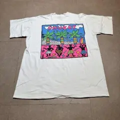 プーケット　タイ　半袖　tシャツ　白　ホワイト　お土産　アート