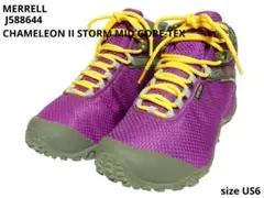 美品!日本限定カラーモデル!メレルMERRELLカメレオン2ストームミッド