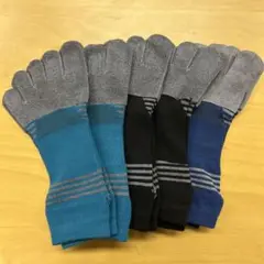 新品　5本指靴下　5足
