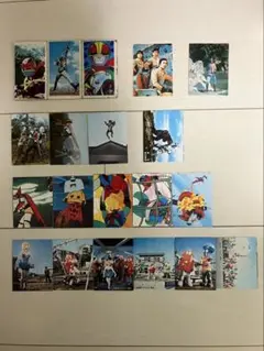 昭和レトロ　ミニカード　ゲッターロボカード多種類有り　175枚 昭和レトロ ミニカード ゲッターロボカード多種類有り 175枚