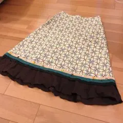 夏用 膝丈スカート S