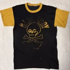 スペシャル　スカル　ブラック黒　60s〜　アスレチックTシャツ　シングルステッチ