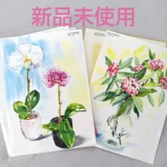 ◼新品未使用◼しゅんこう お得♪『胡蝶蘭』『沈丁花』ちぎり絵キット