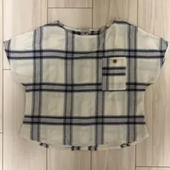 キッズ用チェック柄トップス 120