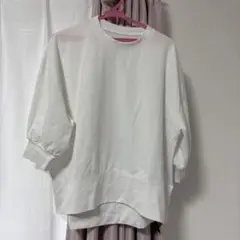 冷感スウェット　五分袖