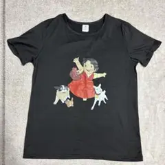 ハイジ Tシャツ 黒FサイズよりのMサイズ