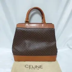 CELINE マカダム柄 ビジネスバッグ ハンドバッグ