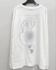 BREATHING PRINT LONG SLEEVE T-SHIRT