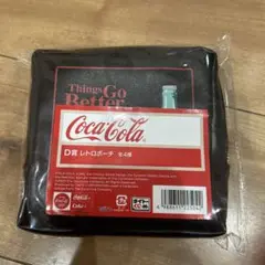 タイトーくじ コカコーラ D賞 レトロポーチ 黒