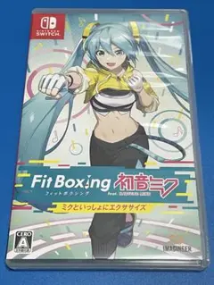 Fit Boxing feat. 初音ミク Switch パッケージ版ソフト