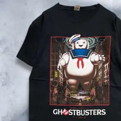 BiWM ムービー Tシャツ 古着 黒 GHOST BUSTERS 映画 洋画