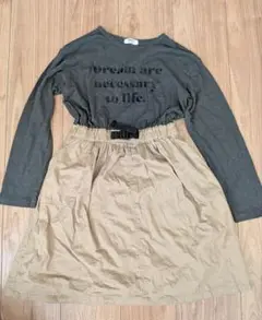 BRREZE ワンピース　130 長袖　秋