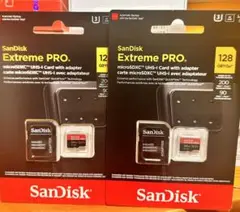 SanDisk Extreme PRO 128GB microSDXCカード