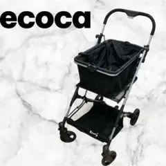 【美品】ecoca ショッピングカート マイバックセット 買い物カート